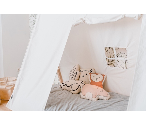 Накидка на кроватку 90x200 Childhome TIPI COT White