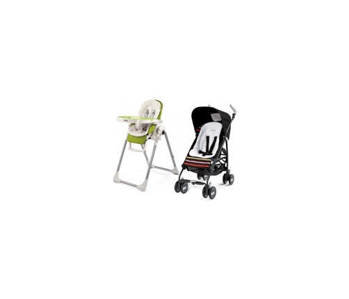 Peg Perego Baby Cushion White IKAC0010--JM50ZP46 Universāls ieliktnis barošanas krēslam un ratiņiem