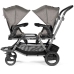 Peg Perego Duette Piroet Seggliolino Pop up City Grey PACK-000004-000000 Прогулочная Коляска для двойни