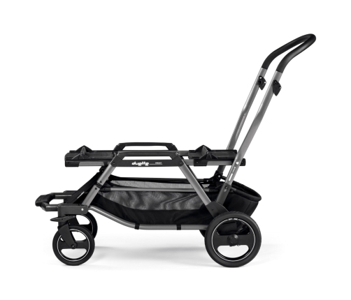 Peg Perego Duette Piroet Seggliolino Pop up City Grey PACK-000004-000000 Dvīņu pastaigu Ratiņi