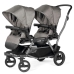 Peg Perego Duette Piroet Seggliolino Pop up City Grey PACK-000004-000000 Dvīņu pastaigu Ratiņi