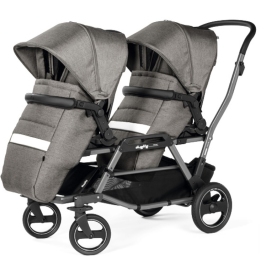 Peg Perego Duette Piroet Seggliolino Pop up City Grey PACK-000004-000000 Прогулочная Коляска для двойни