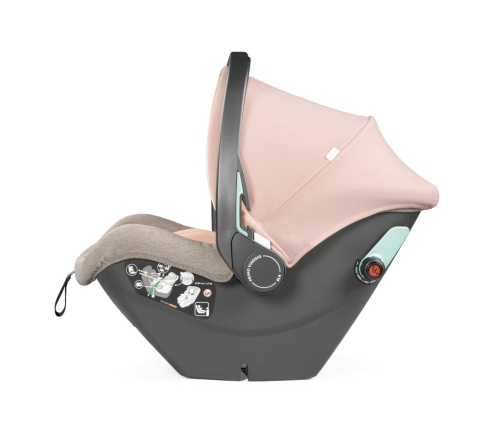 Peg Perego Primo Viaggio SLK + IsoFix Base 0+1 K Mon Amour Bērnu Autokrēsls 0-13 kg