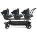 Peg Perego Triplette Piroet Seggliolino Pop up City Grey PACK-000005-000000 Прогулочная Коляска для тройняшек