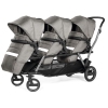 Peg Perego Triplette Piroet Seggliolino Pop up City Grey PACK-000005-000000 Прогулочная Коляска для тройняшек