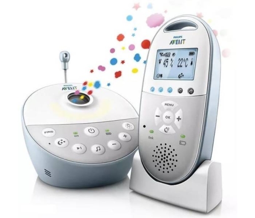 Philips Avent WE1 WE2 SCD 580 Mobilā audio aukle