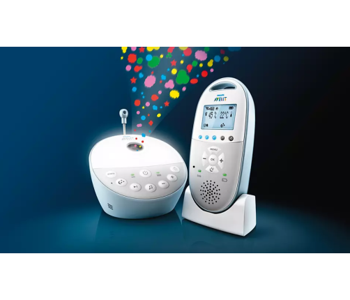 Philips Avent WE1 WE2 SCD 580 Mobilā audio aukle