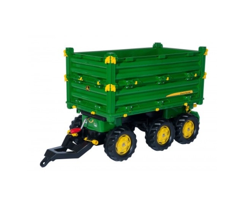 Piekabe traktoriem Rolly Toys rollyMulti Trailer John Deere (3 - 10 gadiem) 125043