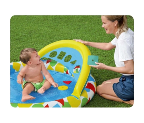 Piepūšamais Baseins - Sortieris ar jumtiņu BESTWAY Splash & Learn 52378