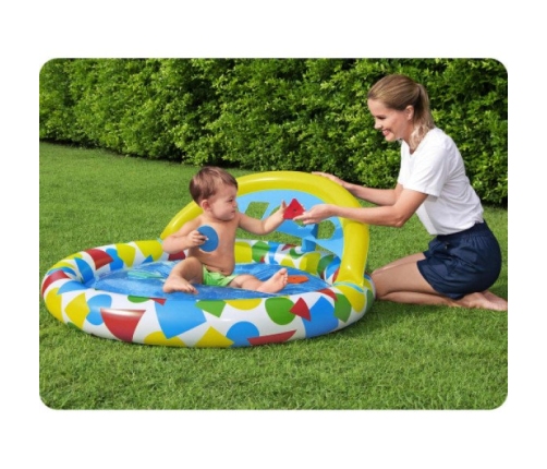 Piepūšamais Baseins - Sortieris ar jumtiņu BESTWAY Splash & Learn 52378