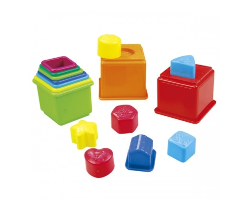 Piramīda attīstoša Animal Stacking Blocks 12m+ CB44286