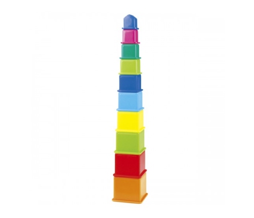 Piramīda attīstoša Animal Stacking Blocks 12m+ CB44286