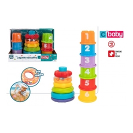 Пирамида Color Baby Ring Stacking Game CB49587