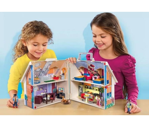 Playmobil 70985 Dollhouse Переносной игрушечный домик с мебелью