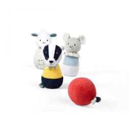 Plīša boulings BADGER EDMUND FRIENDS BabyOno 1437