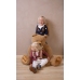 Plīša lācis 76 cm Childhome Teddy