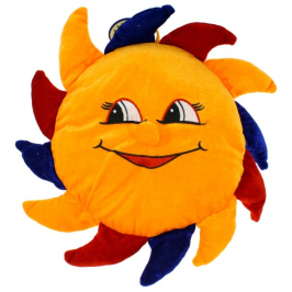 Плюшевое солнце 18 cm