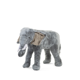 Plīša Zilonis 60 cm Childhome Elephant Grey