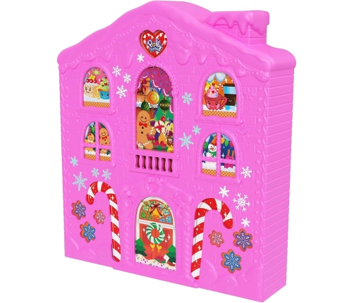 Polly Pocket Advent Calendar Gingerbread House + 25 surprises HKW16 Adventes Kalendārs + Lelle