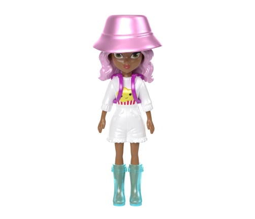 Polly Pocket Fashion Drop Candy Style Playset HMJ4 2 Куклы + Автомат