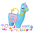 Polly Pocket Pajama Llama +25 surprises HHX74 Детская сумка Лама