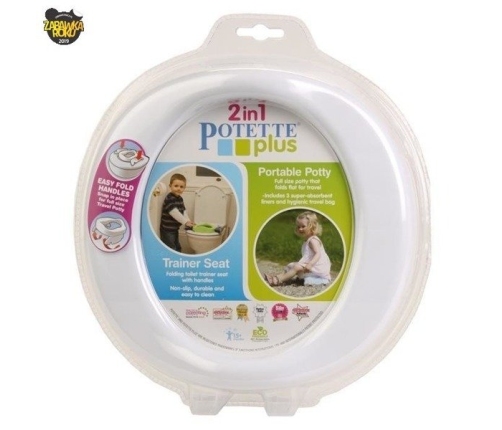 Potette Plus Детский Переносной горшок 2in1 White blue