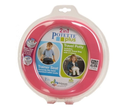 Potette Plus Детский Переносной горшок 2in1 Pink