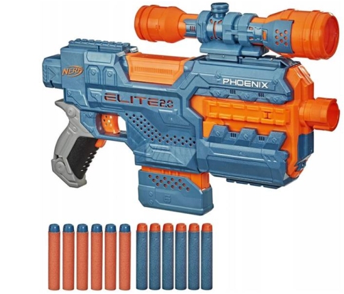 Pusautomātisks blasteris NERF ELITE 2.0 PHOENIX CS-6 E9961