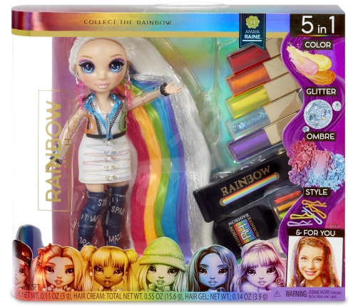 Rainbow High Hair Studio with Doll Spēļu komplekts ar ekskluzīvu lelli