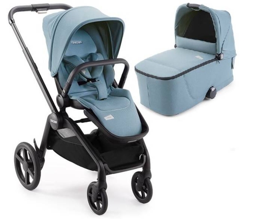 Recaro Celona Prime Frozen Blue Bērnu Ratiņi 2in1