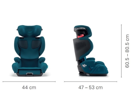 Recaro Mako Elite 2 I-Size Prime Frozen Blue Bērnu Autokrēsls 15-36 kg