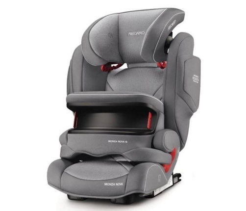 Recaro Monza Nova Is Prime Silent Grey Bērnu Autokrēsls 9-36 kg