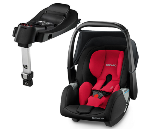 Recaro Privia Evo Racing Red Bērnu Autokrēsls 0-13 kg