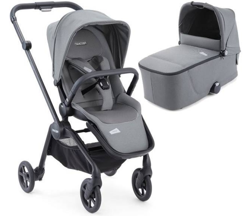 Recaro Sadena Prime Silent Grey Bērnu Ratiņi 2in1