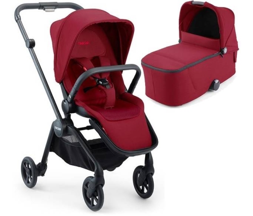 Recaro Sadena Select Garnet Red Bērnu Ratiņi 2in1