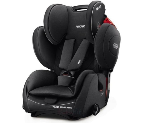 Recaro Young Sport Hero Core Performance Black Bērnu Autokrēsls 9-36 kg