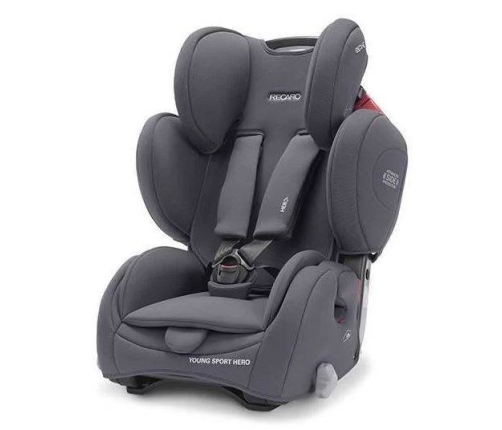 Recaro Young Sport Hero Core Simply Grey Bērnu Autokrēsls 9-36 kg