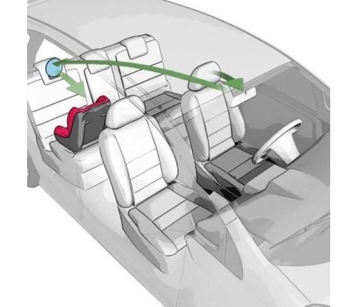REER Atpakaļskata bērnu auto spogulis