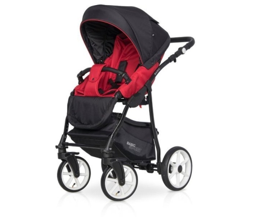 Riko Basic Sport Sport Red Bērnu Ratiņi 2in1