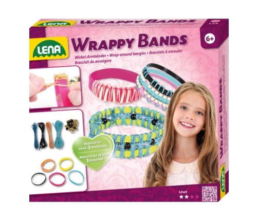 Комплект для плетения браслетов Wrappy Bands L42652