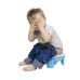 Roxy Kids Handy Potty Blue Детский Переносной горшок Насадка на унитаз 2в1