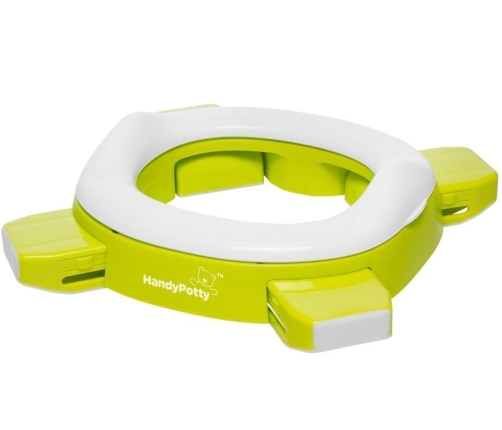 Roxy Kids Handy Potty Green Детский Переносной горшок Насадка на унитаз 2в1