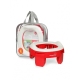 Roxy Kids Handy Potty Red 2in1 Bērnu podiņš pārnesamais Poda vāka mazinātājs 2 vienā