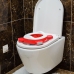 Roxy Kids Handy Potty Red 2in1 Bērnu podiņš pārnesamais Poda vāka mazinātājs 2 vienā