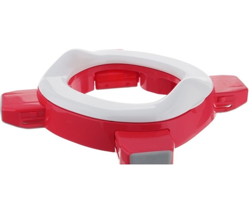 Roxy Kids Handy Potty Red 2in1 Bērnu podiņš pārnesamais Poda vāka mazinātājs 2 vienā