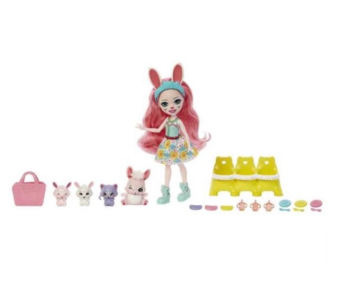 Royal Enchantimals Baby BFFs Reveal Wave 1 Bunny HLK85 Кукла с животными