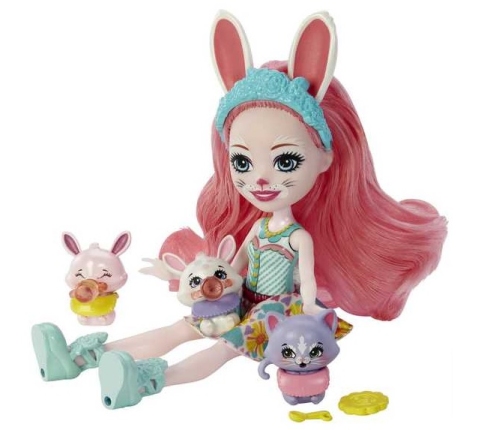 Royal Enchantimals Baby BFFs Reveal Wave 1 Bunny HLK85 Кукла с животными