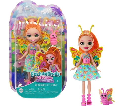 Royal Enchantimals Belisse Butterfly Dart HKN12 Кукла с питомцем