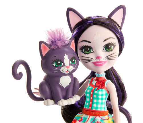 Royal Enchantimals Ciesta Cat & Climber Lelle ar dzīvniekiem GJX40