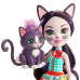 Royal Enchantimals Ciesta Cat & Climber Lelle ar dzīvniekiem GJX40